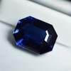 10.12 Ct Natural CERTIFIED Blue Tanzanite Emerald Cut Loose Gemstone x-190