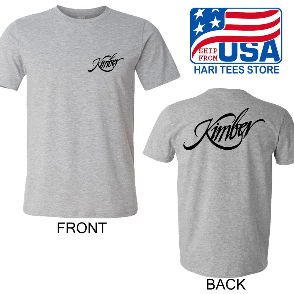 Kimber Guns Firearms  Grey Size S to 5XL Unisex T-Shirt XXL
