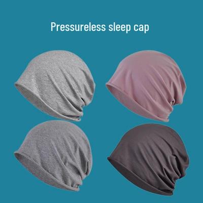 Breathable Spring/Summer Sleep Cap for Bald Heads – Windproof & Lightweight Unisex Beanie