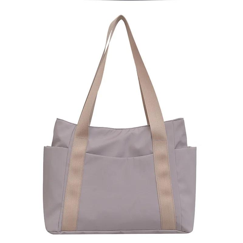 Women's Casual Tote Bag, Zipper Closure, Multiple Pockets, Daily Commuting Bag, Women's Shoulder Bag, Travel Handbag