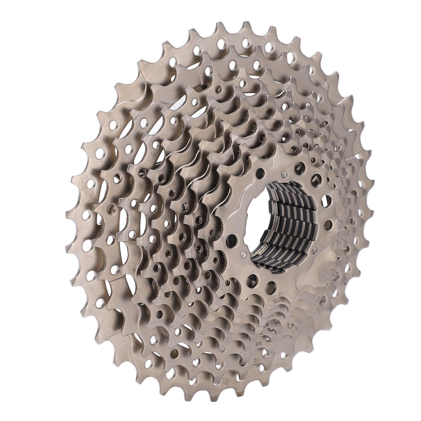 11 Speed 36T Flywheel Nickel Chromium Plating Process Road Bike Cassette Freewheel for Cycling