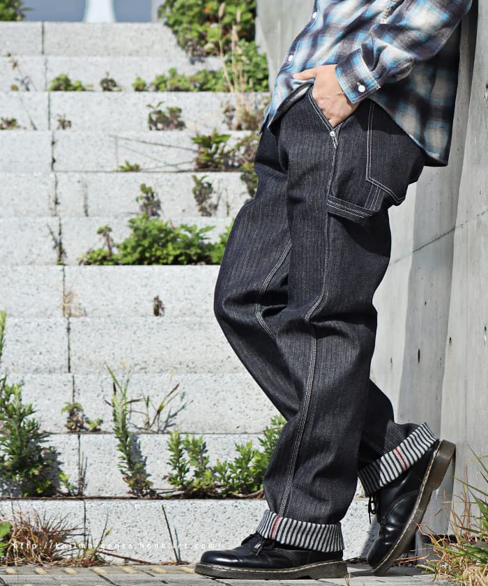 Kojima Jeans Die Weave Painter Size 34 Pants, Men's Workwear, Indigo,