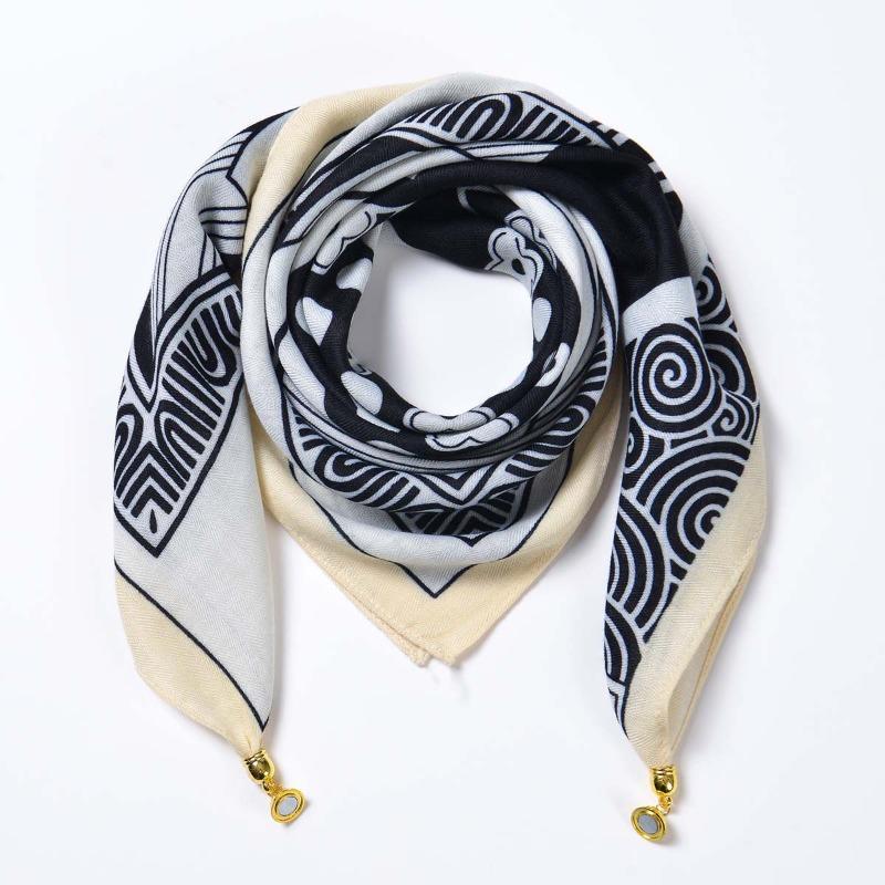 New Women's Multifunctional Versatile Warm Triangle Neck Protection Scarf Premium Velvet Decorative Scarf