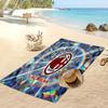 Asciugamano da Spiaggia Stampato AC Milan Asciugamano Morbido ad Asciugatura Rapida Coperta da Spiaggia Rettangolare Grande Portatile per Viaggi Piscina