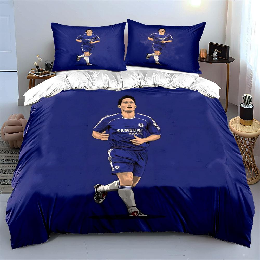 Soccer Player In Uniform. Bedding Sets Duvet Cover Sets Duvet Covers Pillowcases(1 * Duvet Cover 2 * Pillowcases Without Duvet Insert)