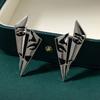 Modern Fashion Abstract Face Design Earrings, Stylish Accessories, Suitable for Daily Wear KTJ