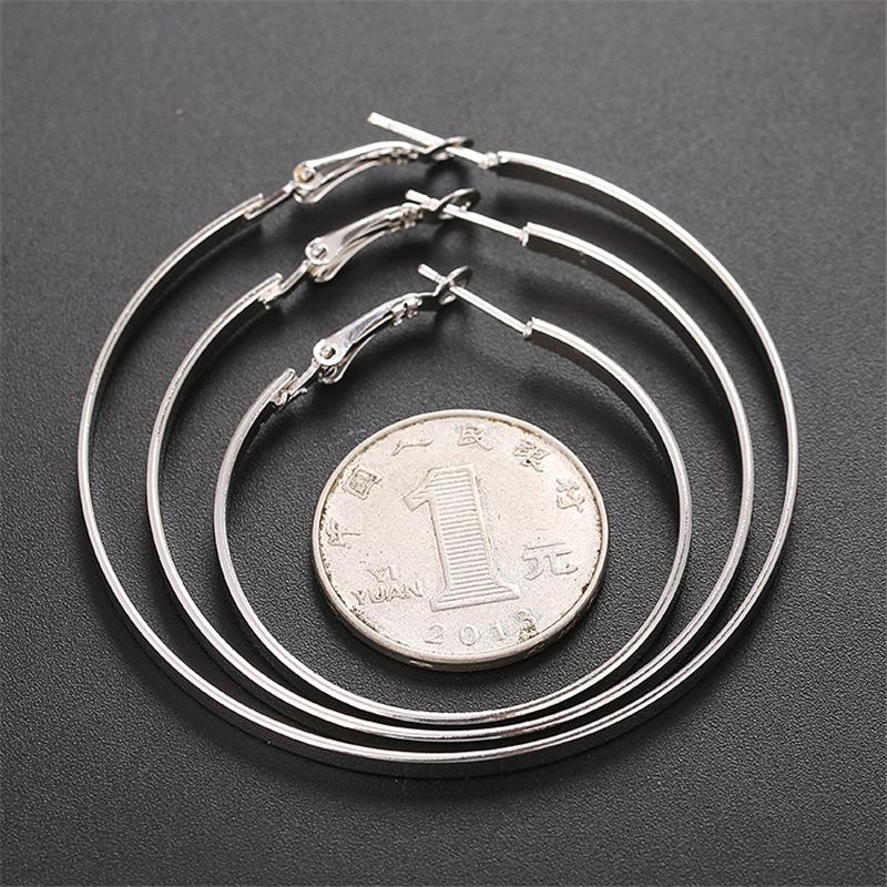 Glossy Earrings, Earrings, Earrings, Large Circle Earrings Manufacturer E78