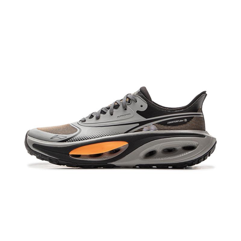 New LiNing CF Tracing Xunyou Low-Top Trekking Shoes Unisex Black Gray AHCV017-4