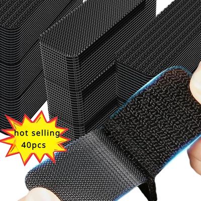 Tape Non-slip Velcros Sofa Diy Self-adhesive Carpet Fixing Stickers Car Fastener Accessories Double-sided Car Floor Mats Apparel