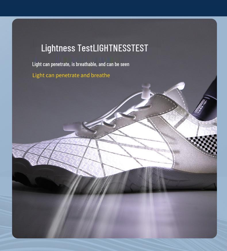 Barefoot Five-Finger Yoga & Sports Shoes - Men's & Women's Non-Slip Breathable Athletic Footwear for Jump Rope & Trekking.