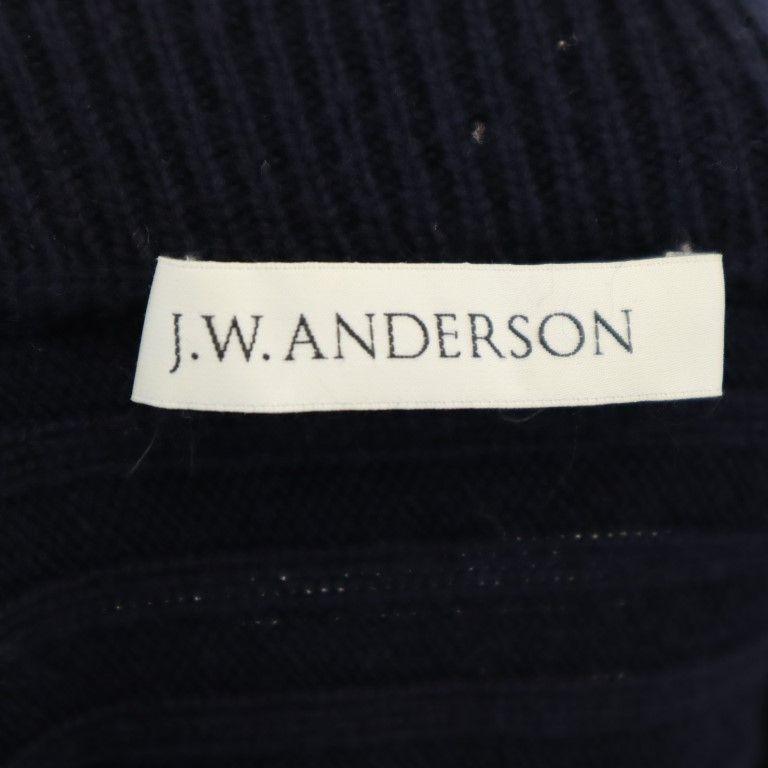 J.W.Anderson. made in Italy Wool knit Saruel pants XS asymmetry Women Used