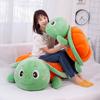 Creative Halloween Pumpkin Shell Turtle Plush Toy Stuffed Pumpkin Tortoise Plushies for Kids Birthday Xmas Gift for Children