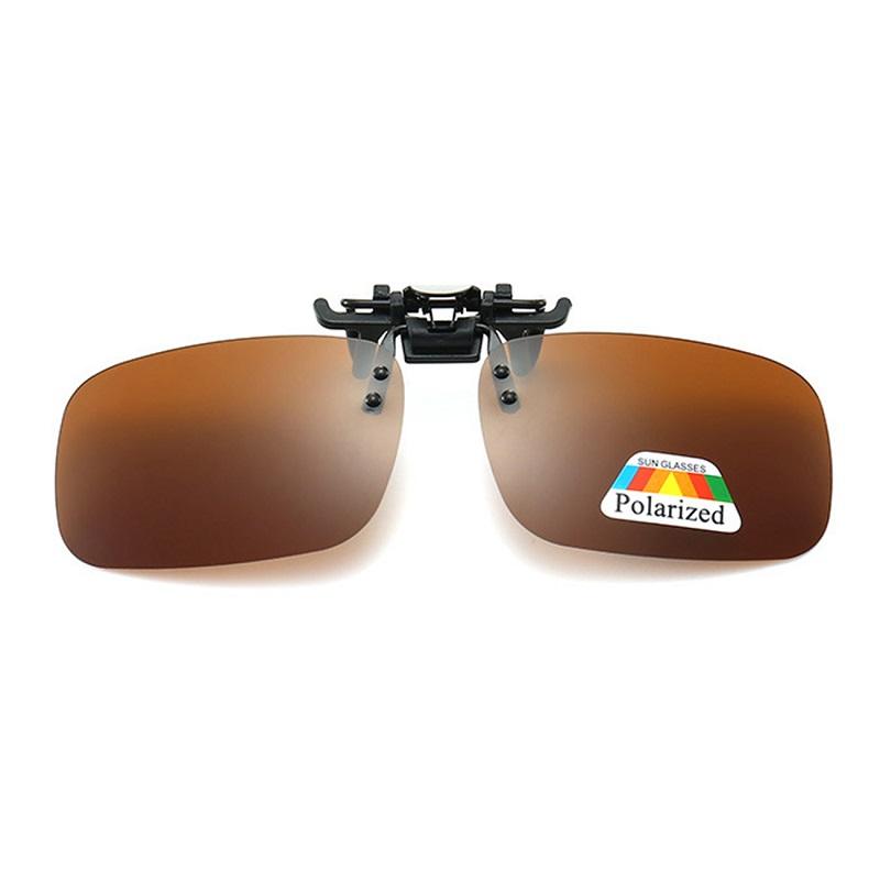 MAXJULI Car Driver Goggles Anti-UV Sun Glasses Driving Night Vision Lens Clip On Sunglasses for Men Women