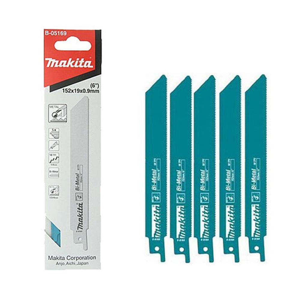 

Makida B 05169 Лезвие Cutson [тонкий металл 152 мм, 5 шт.]