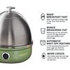 Household 7 Eggs Capacity Egg Boiler Portable Automatic Eggs Steamer Stainless Steel Electric Egg Cooker