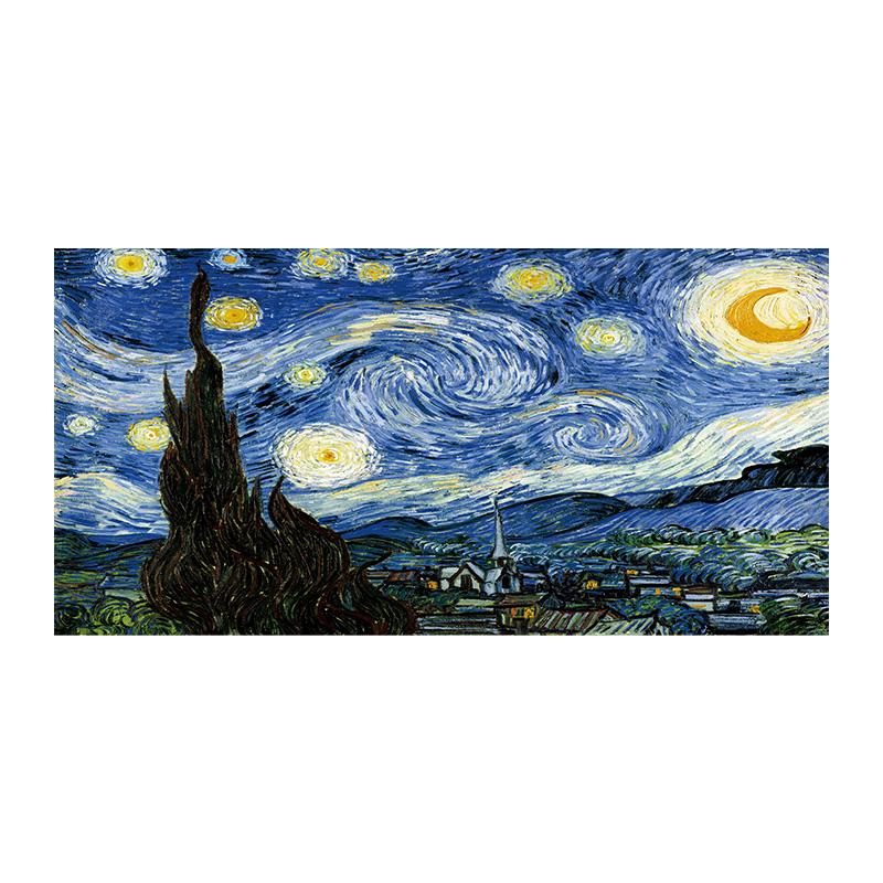 

Ван Гог Абстрактные Звездное Небо Холст Плакаты и Принты Импрессионистские Картины Для Декора Гостиной 50x100cm