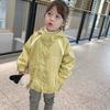 Modische Jacken für Mädchen: Verdickte Trenchcoats für Kinder für Frühling/Herbst