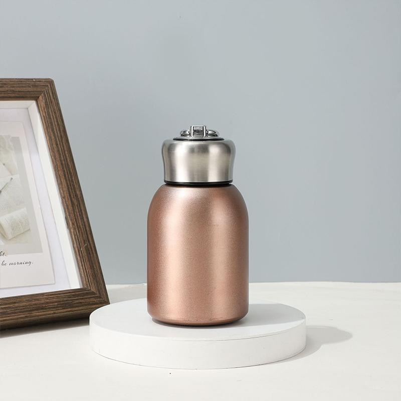 300ml Nerezová Termoska Přenosná Mini Roztomilá Tumbler Termoska Termoska Hrneček Tumbler