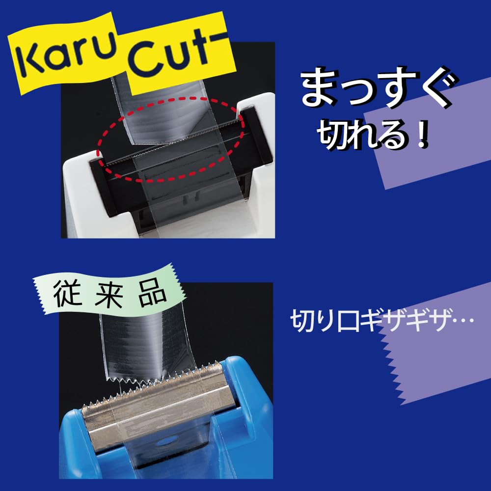 Kokuyo Calcut Tape Roll Body and Replacement Blade Cutter, Large/Small Type, Green, Set, T-SM100G-SP