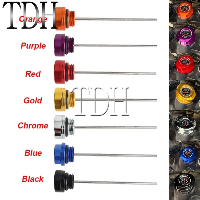 Oil Dipstick w/ Temperature Gauge For Harley Road Glide FLTRX Freewheeler FLRT 17-23 Tri Glide Ultra Classic FLHTCUTG 17-24 FLHP
