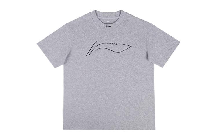 Li Ning T Shirt Unisex Light Gray YHSU167-6 2XL
