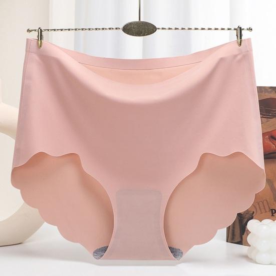 Nahtlose Unterwäsche für Damen Hoher Bund Unsichtbar Dehnbar Slips Atmungsaktiv Vollabdeckung Damenhöschen