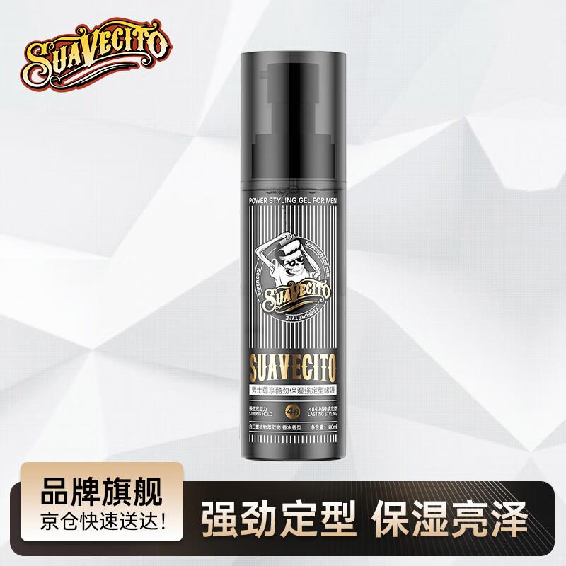 SUAVECITO Herren Schädel Starker Halt Styling Gel