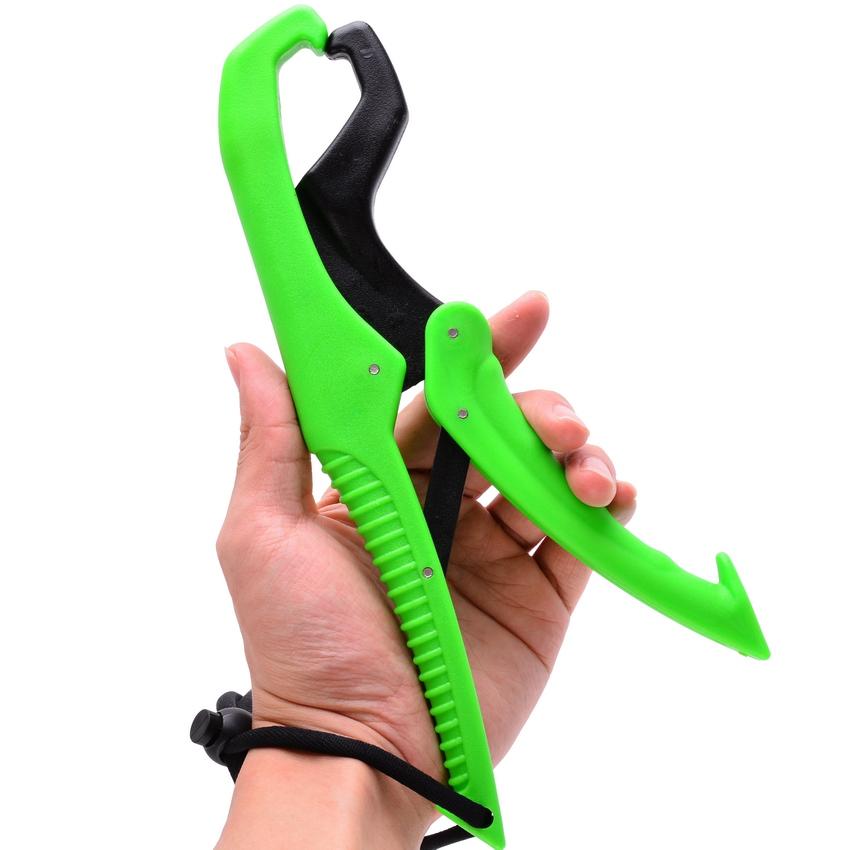 ABS-Kunststoff Fischlippenhalter Anglergreifer Schwimmender Lippenhalter Greifer Controller Angelzubehör Rutschfester Halter Kunststoff.