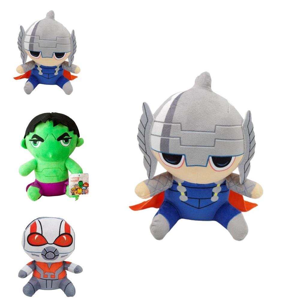 Marvel Avengers Plush Toy Collection Thor Spiderman Black Widow Ironman