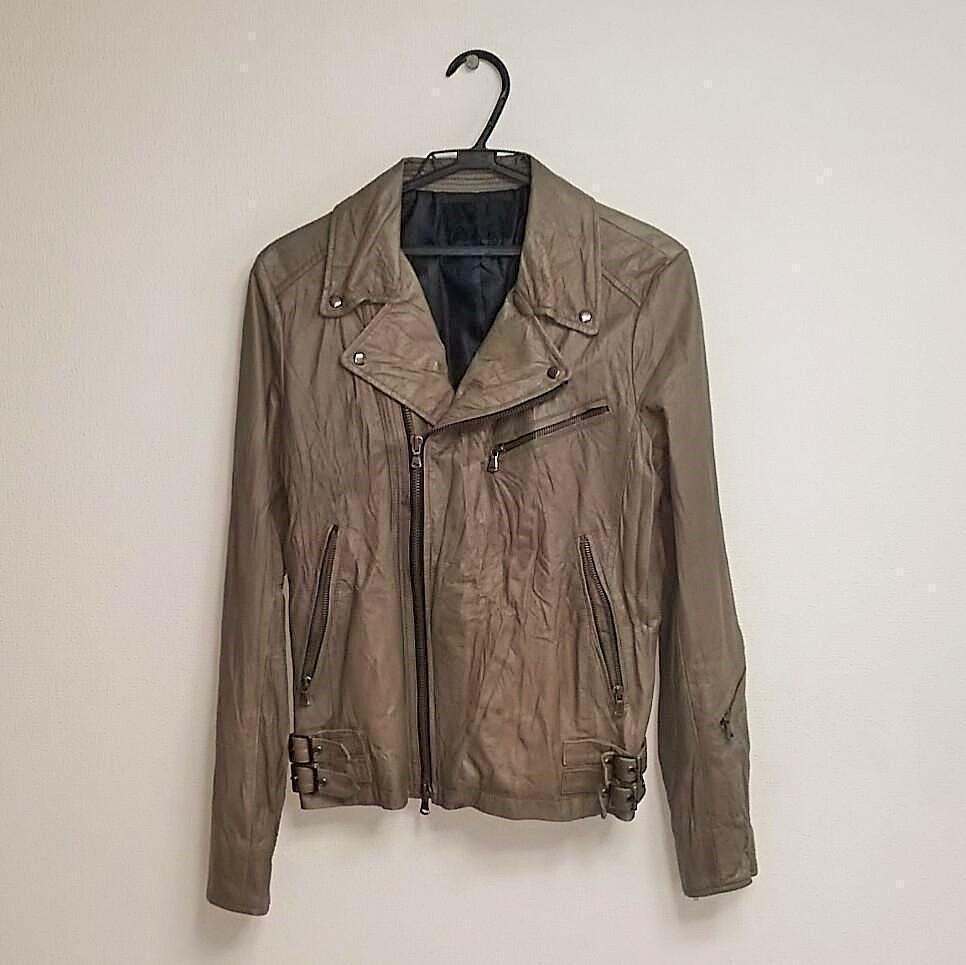 

[USED] Love Maison Leather Double Rider Jacket for Y2K, Achieve, and K-Pop