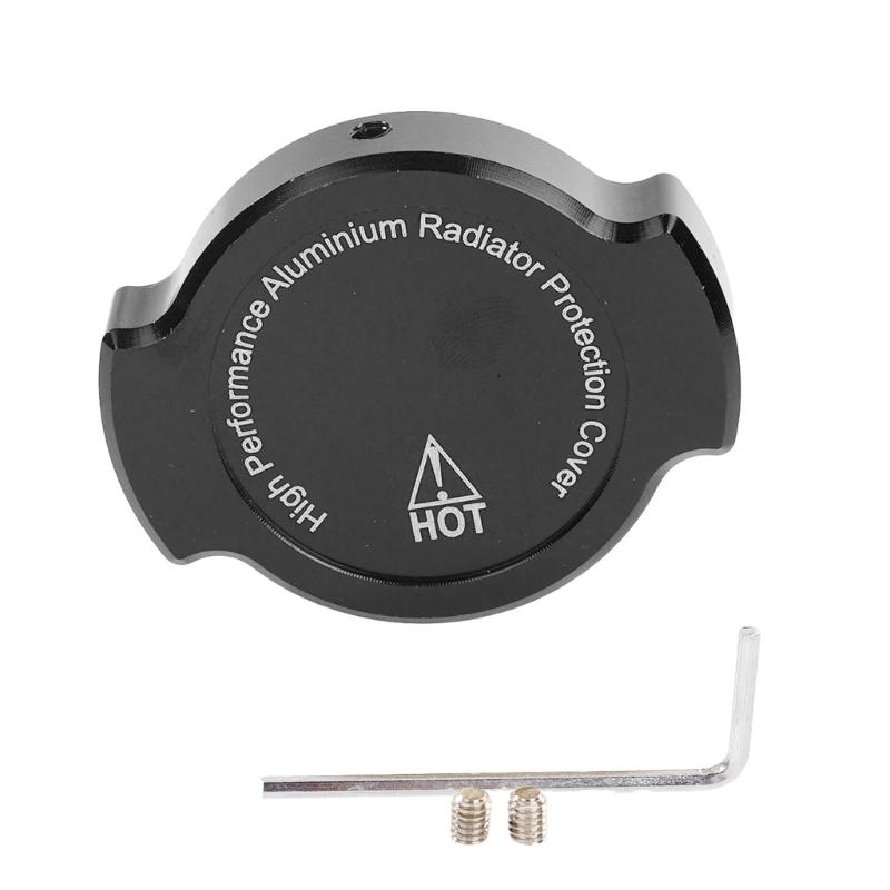 

Water Tank Decorative Cover Caps for 155 Universal Modification Motorcycle Radiator Cap Aluminum Alloy Construction чорний
