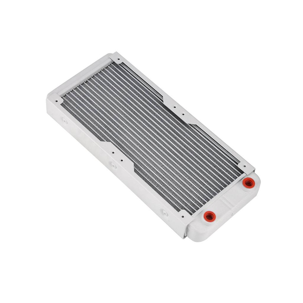 Aluminum Radiator Heat Sink Computer Water Cooling Liquid Heat Exchanger White