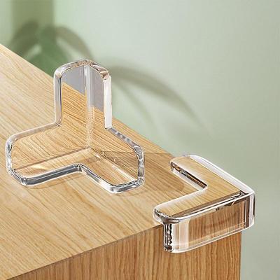 Transparent Soft Table Corner Protector for Cabinets and Glass Surfaces