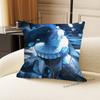 CCookie Shadow Milk Pillow Case For Sofa Decor Car Office Room Printing Cushion Cover Decorations and Protector