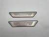 Toyota New Corolla Cross Exclusive Exterior Scuff Plate Side Step Guard Stainless Steel 4PCS [Silver Hairline] CC-MKY