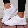 Women Casual Sport Shoes Breathable Lightweight Sneakers Outdoor Mesh White Running Shoes Athletic Jogging Tenis Walking Shoes