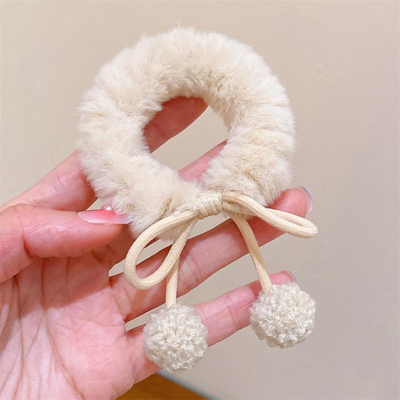 New Fashion Fuzzy Hair Ties High-Elasticity Hair Ties Women s Hair Ties