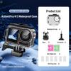 SOONPHO  60M Action Camera Waterproof Cas for DJI Osmo Action4/3/5 Pro Sports Protective Camera Accessories