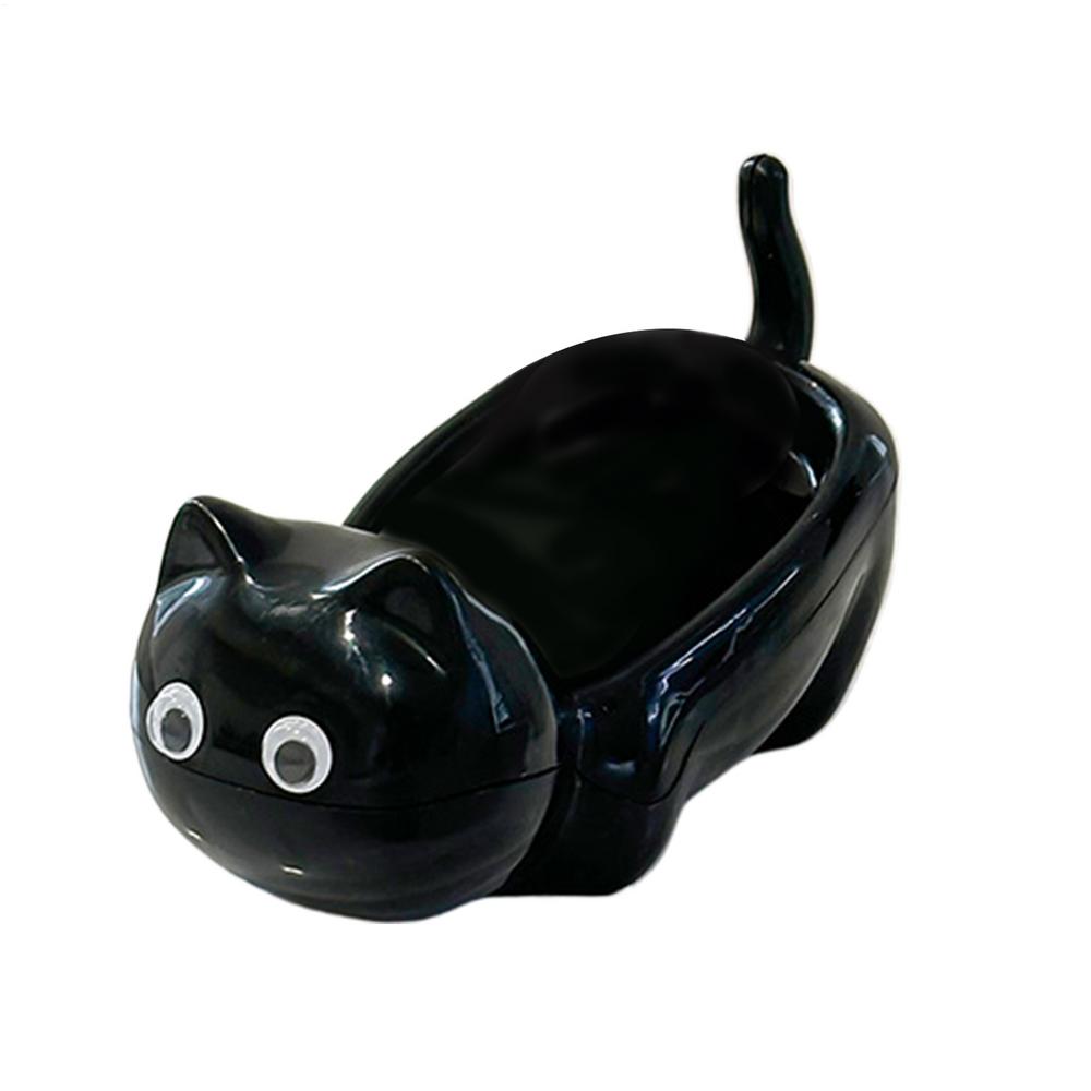 

Креативная мыльница для ванной Пластиковая мыльница в виде котенка Сливная полка для унитаза Милая полка для мыла Аксессуары для ванной