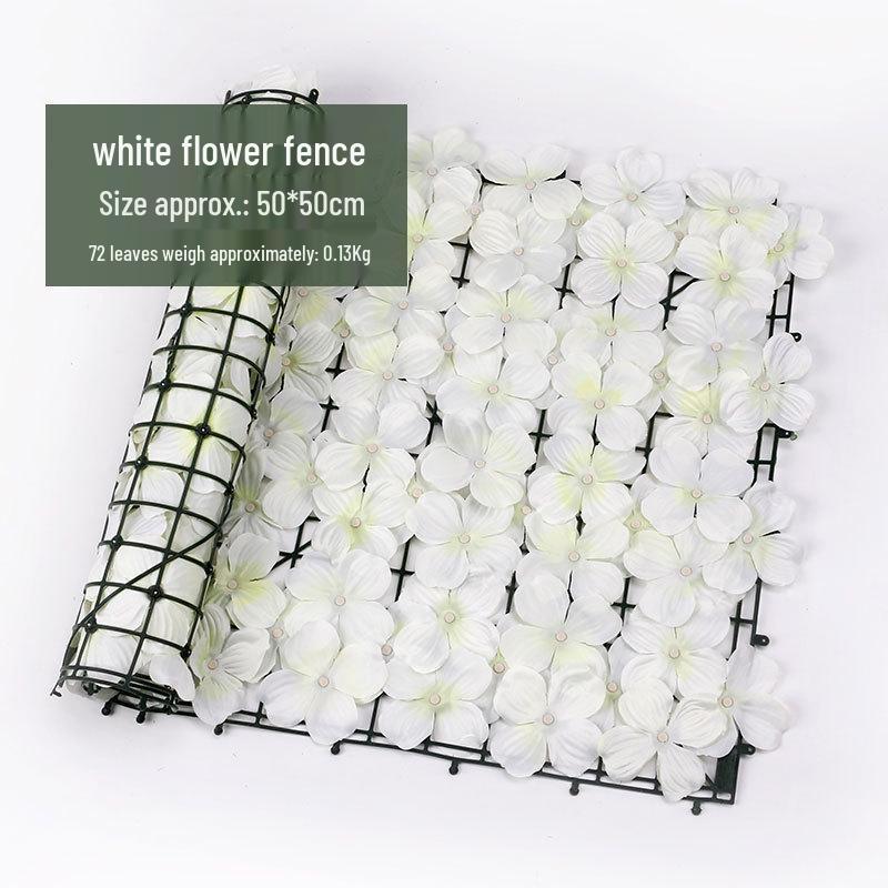 Artificial Pothos Leaf Telescopic Fence for Decoration and Privacy