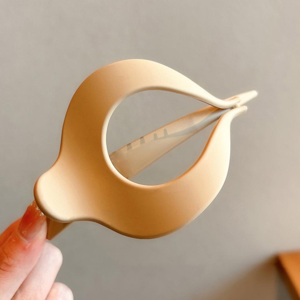 Trendy Matted Duckbill Hair Clip For Women 13cm Large Lazy Style Hair Claw Summer Outdoor Pan Hair Sharkgripper Hair Accessories