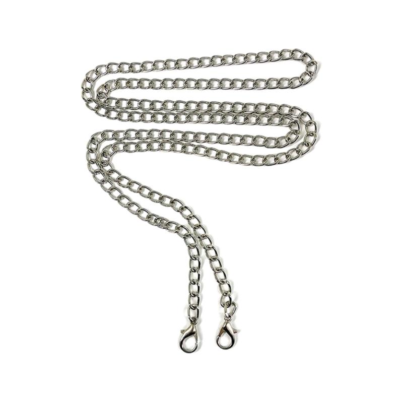 Metal Replacement Shoulder Crossbody Bag Chain Strap DIY Bag Straps Craft Accessories for Women Girls Making Bags