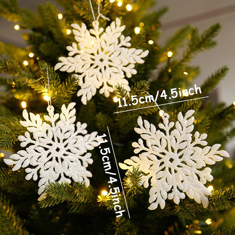 1/2/3pc Sweet Angel Snowflake High Heel Pendants Christmas Tree Decorations New Year Xmas Gift Navidad Ornament Home Party Decor
