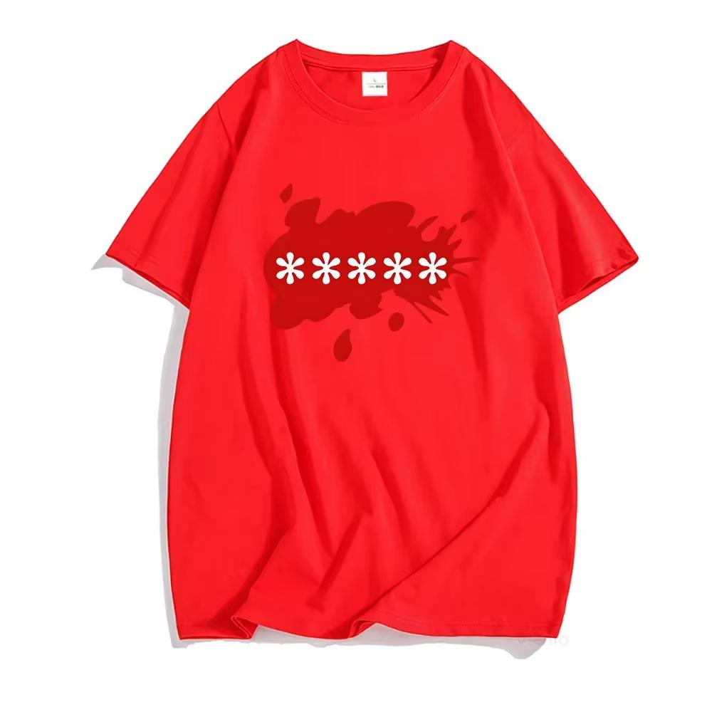 Persona 5 Futaba Sakura Cartoon T-Shirt Unisex Cool High Street Japanischer Anime P5 Fans Baumwolle Kurzarm Sommer Oversized Top