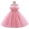 Flower Girl Dress For Wedding Baby Girl 5-10 Years Birthday Outfits Children's Girls First Communion Dresses Girl Kids Party Wear