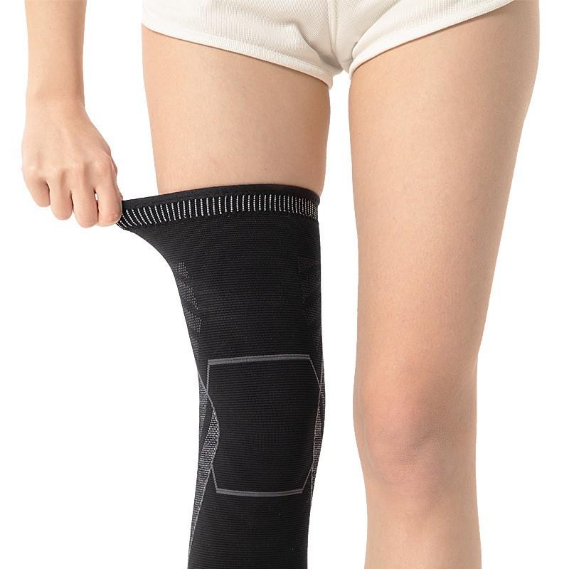 Sports Knee Pads, Pressure and Warmth, Knee Protective Cover, Silicone Non-slip Running, Cycling Sports, Men's and Women's Calves