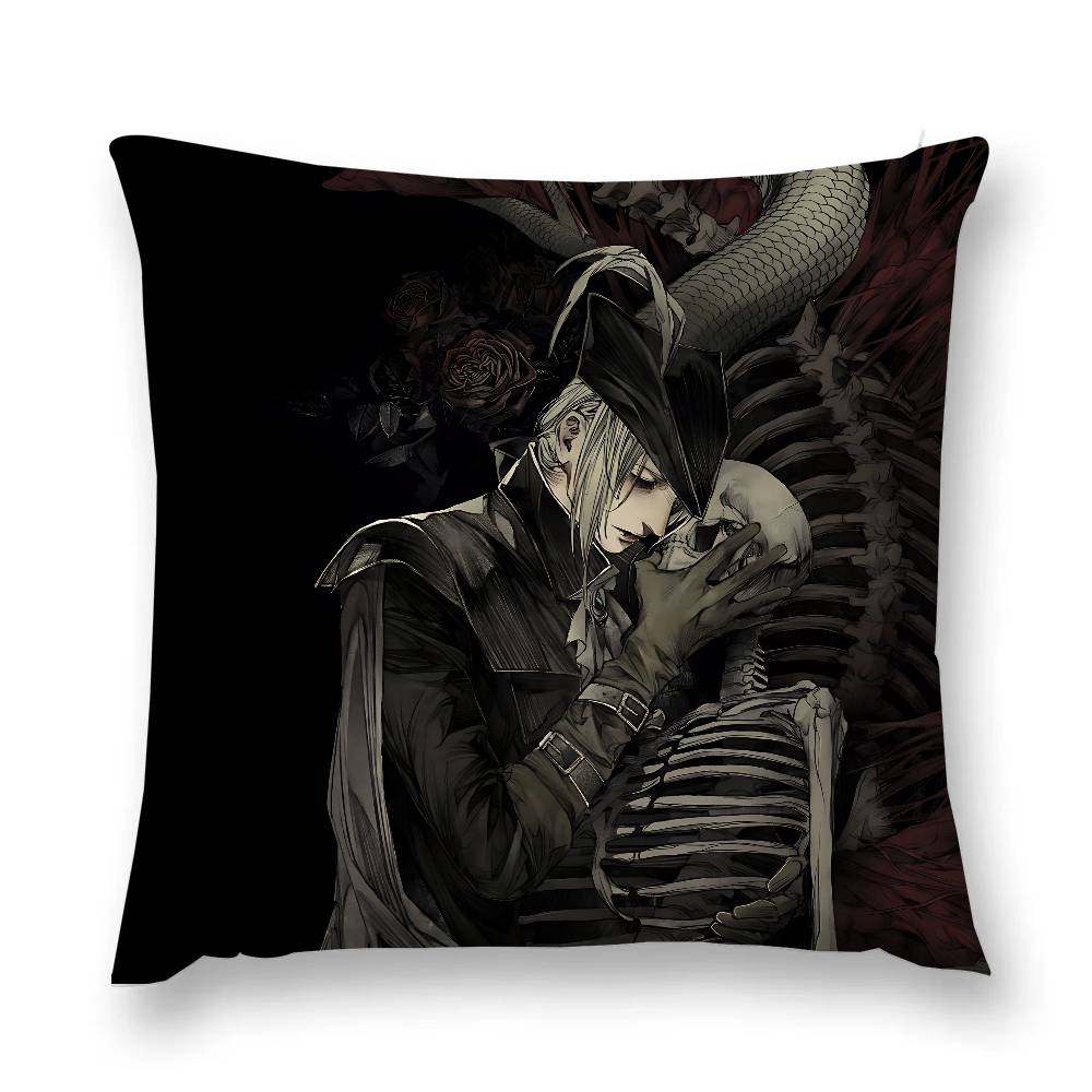 Cool B-Bloodborne Pillow Case Pillows For Cover Home Decor Items Living Room Decoration Cushion Covers