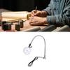 LED Machine Light 15W with 50cm Flexible Gooseneck Magnetic Base Shop Tool Lamp for Lathe Work Bench Sewer Industrial