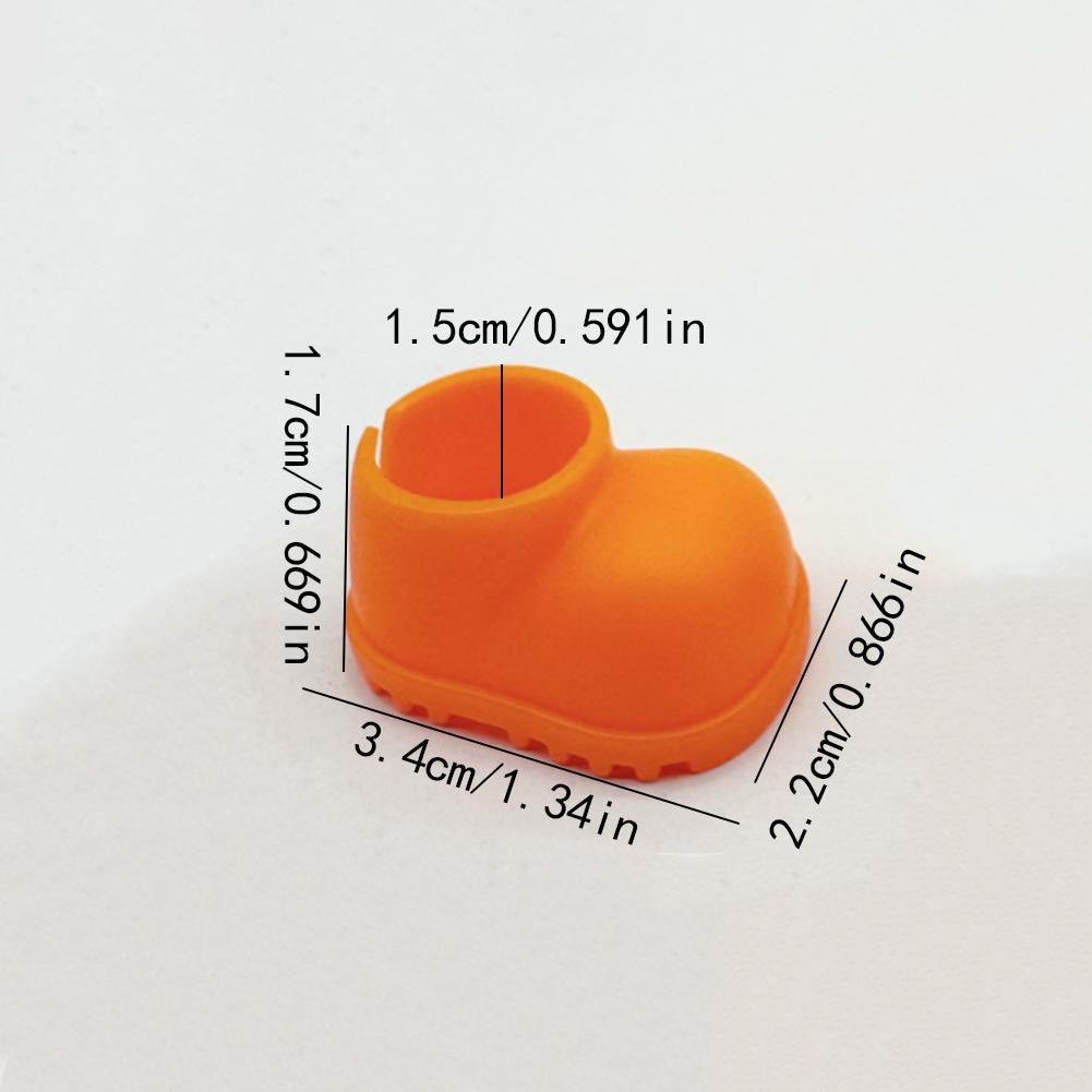 For LABUBU Plastic Shoes Suitable for 17cm Cotton Dolls Shoes Boots Toys Casual Sports Shoes Dolls Accessories DIY Doll Toys