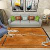 Luxurious Pink Leopard Carpet, Non-Slip Washable Foldable Rug for Living Room Bedroom Beside Cloakroom Polyester Floor Mat